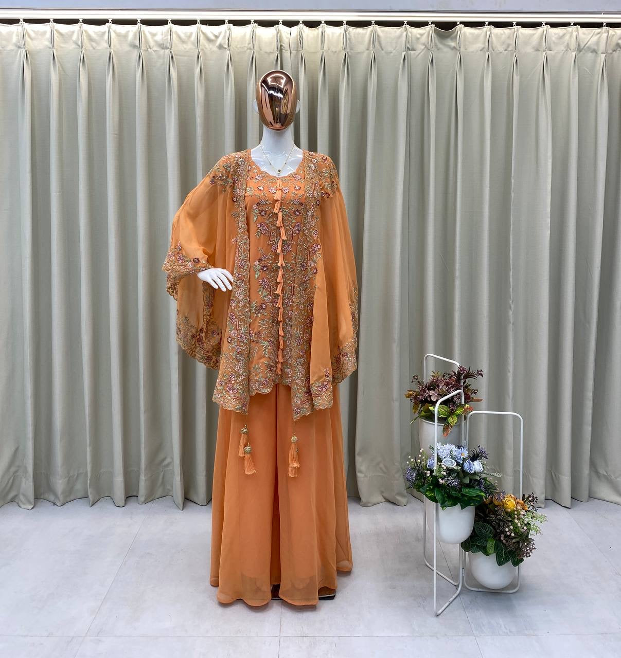 Kurta palazzo with shrug