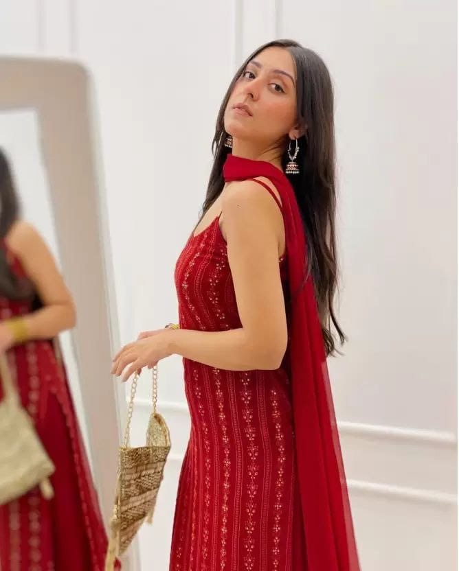 Kurti palazzo set