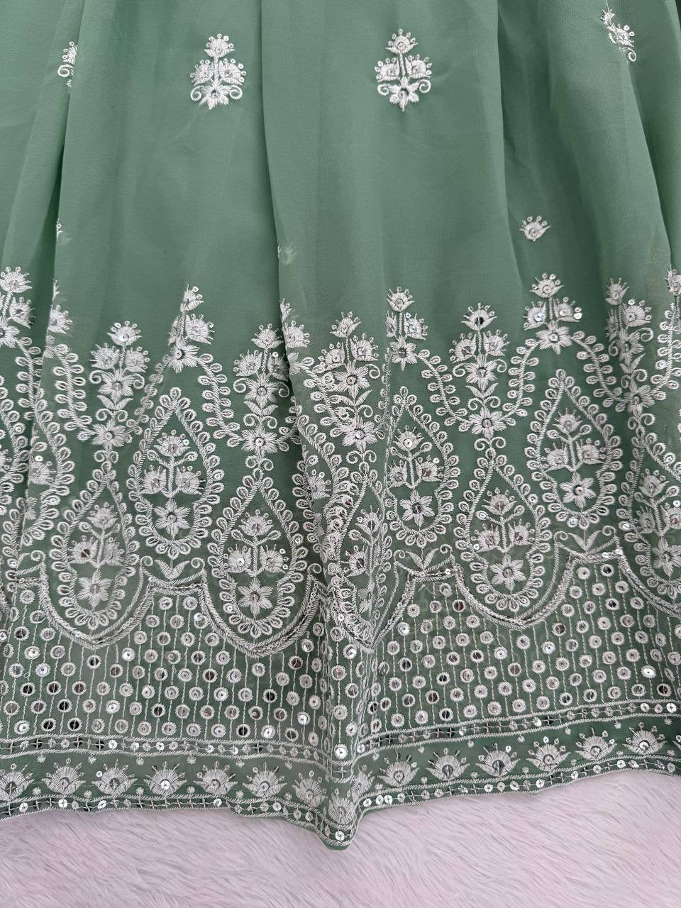 Embroidered lehenga choli