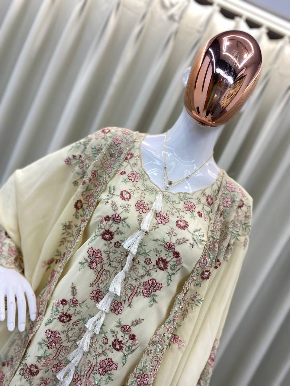 Kurta palazzo with shrug