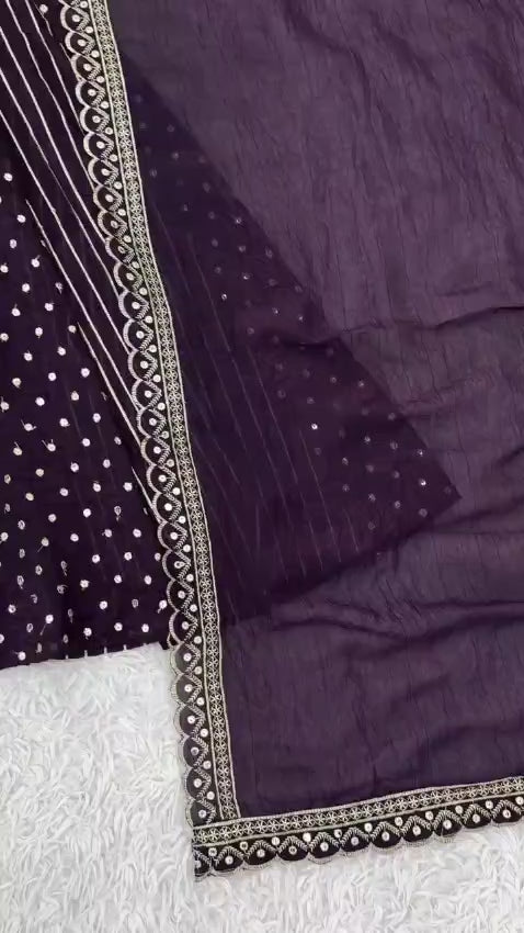 Anarkali set 3 piece